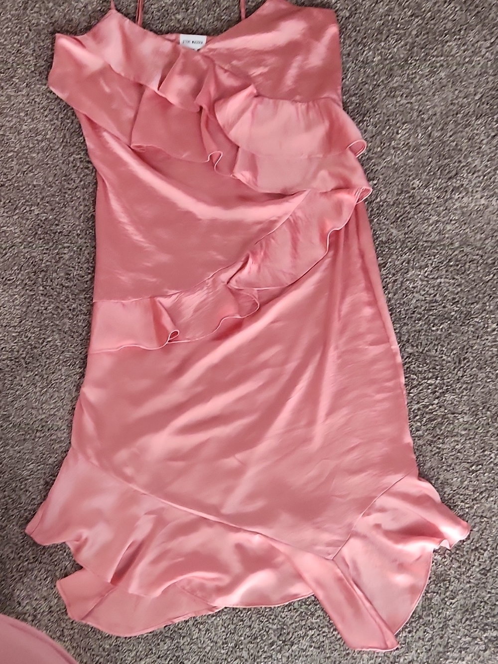 Steve Madden Dusty Pink Satin Slip Dress